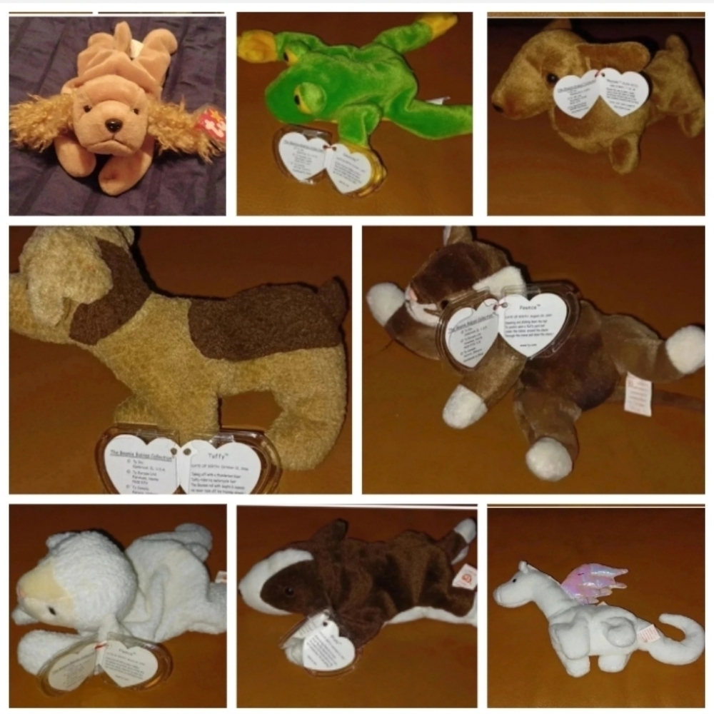 One vintage TY beanie Animal